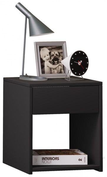 my home Beistelltisch "Sledo Mini" Schwarz
