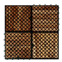 Casaria Holzfliese Akazie 30 x 30cm braun