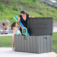Lifetime Kissenbox Dunkelgrau 570 Liter