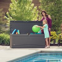 Lifetime Kissenbox Grau 495 Liter