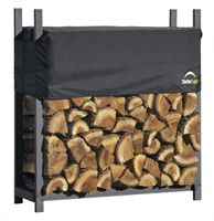 ShelterLogic Kaminholzregal 120 cm mit Abdeckung