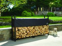 ShelterLogic Kaminholzregal 240 cm mit Abdeckung