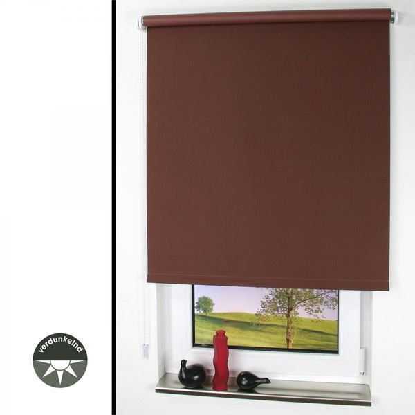 Seitenzugrollo 092 x 240 cm cappuccino