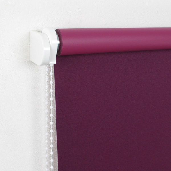 Seitenzugrollo 182 x 180 cm brombeere