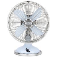 Elektrischer Tischventilator 25cm Durchmesser JOE50 Blau