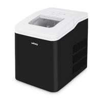 Eiswürfelmaschine KW12 Schwarz
