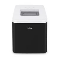Eiswürfelmaschine KW12 Schwarz