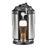 Bierzapfanlage BW1890, Kompatibel mit 5-Liter-Universalfässern mit und ohne Druck