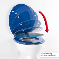 3D Sitz Delfin mit Absenkautomatik