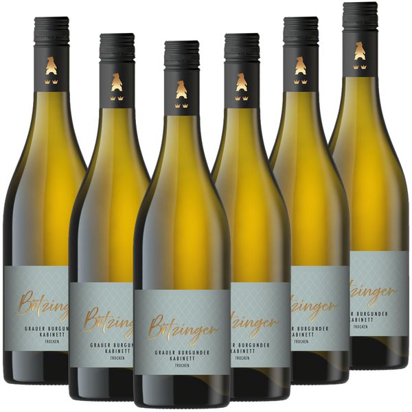 Der Bötzinger - Grauer Burgunder Kabinett trocken - 6er Karton