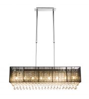 Lighting - BAGANA - Hängeleuchte Metall verchromt, 8x G9 LED