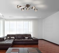 Lighting - ISLA - Deckenleuchte Metall bronzefarben, 5x E14 LED