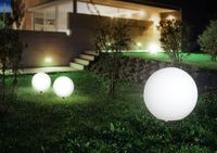 Lighting - TOULA - Außenleuchte Kunststoff weiß, 1x E27