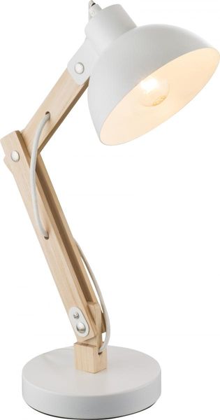Lighting - TONGARIRO - Tischleuchte Holz hell hell, 1x E27