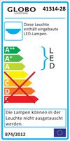Lighting - RONJA - Deckenleuchte Metall weiß, LED