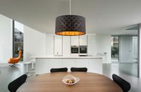 Lighting - CLARKE - Hängeleuchte Metall Nickel matt, 1x E27