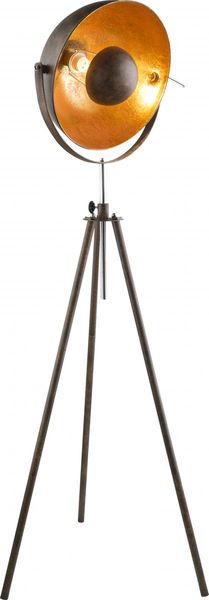 Lighting - XIRENA I - Stehleuchte Metall rostfarben, 1x E27