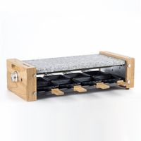 Raclette WOD8 für 8 Personen mit Steinplatte