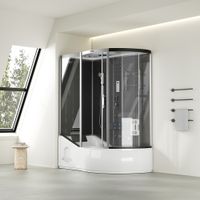 ALLIN 2in1 schwarz 170x90cm - rechts