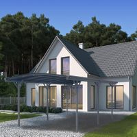 DESIGN Carport FALO - Anthrazit
