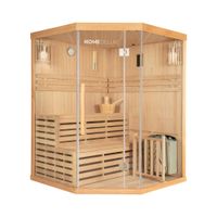 Traditionelle Sauna SKYLINE XL - 150 x 150 cm