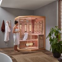 Infrarotsauna SAHARA XXL - mit Vollspektrumstrahler