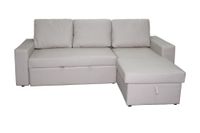 Happy Home Ecksofa mit Schlaffunktion HSP18-CRE
