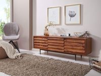 HiFi Lowboard Sheesham 147x50x38cm