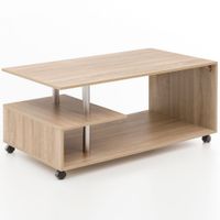 Design Couchtisch 105 x 48,5 x 60 cm Sonoma