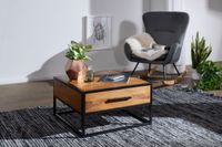 Couchtisch Massivholz 65x38x65cm