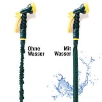 Flexibler Gartenschlauch, ca. 22,5 m, Grün-Gelb