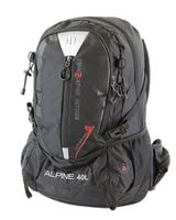 ALPINE Trekkingrucksack 40 Liter schwarz