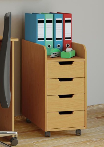 my office Rollcontainer Konal Mini / Buche