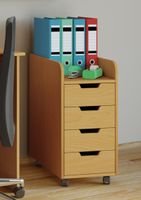 my office Rollcontainer Konal Mini / Buche