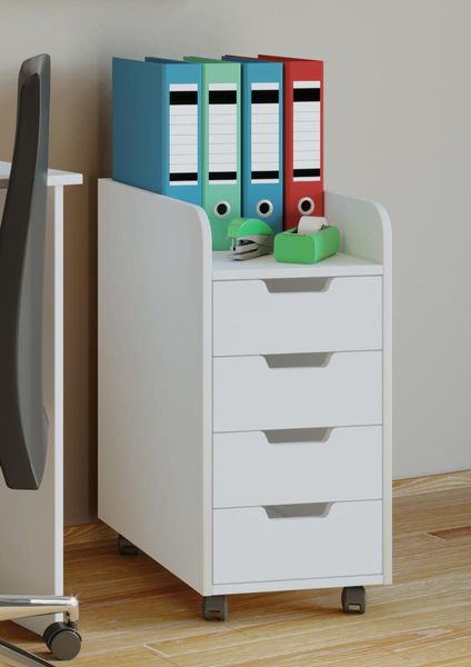 my office Rollcontainer Konal Mini / Weiss