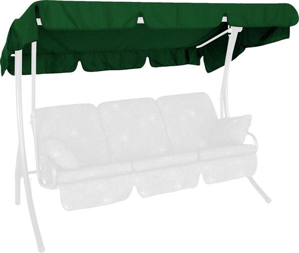 Sonnendach 210 x 145 cm Swingtex tannengrün
