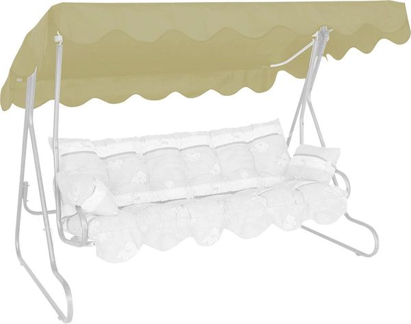 Sonnendach 210 x 145 cm PE beige