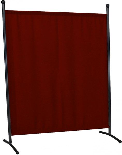 Stellwand groß bordeaux