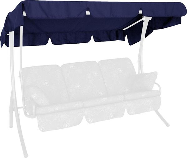 Sonnendach 210 x 145 cm Swingtex blau