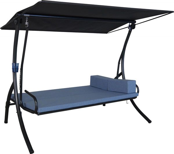 Hollywoodschaukel Elegance Tolar blau
