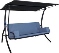 Hollywoodschaukel Elegance Tolar blau