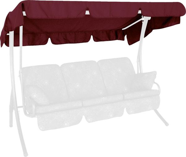 Sonnendach 210 x 145 cm Swingtex bordeaux