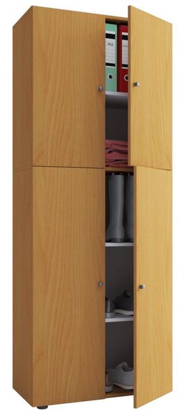 my home Kleiderschrank Lona / Buche