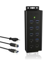 IB-HUB1703-QC3, 7 Port Industriehub