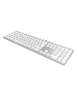 KSK-8022BT (DE), Aluminium Full-Size Tastatur Bluetooth3.0