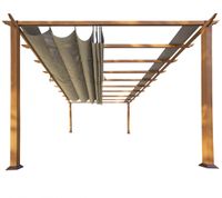 Paragon Outdoor Pavillon Florenz ca. 17,67 m² Holzoptik