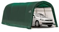ShelterLogic Foliengerätehaus 18,3 m² Round Top grün