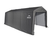 ShelterLogic Foliengerätehaus und Garage 18,3 m² grau