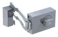KS500-60 Kastenschloss Sperrbügel (käntig) Silber - SS