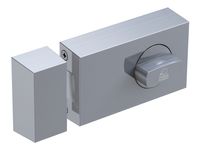 KS500-70 Kastenschloss (käntig) Silber-SS
